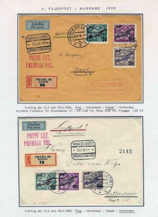 DIE TSCHECHOSLOWAKISCHE LUFTPOST 1920-1939 – Blatt 44