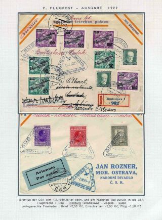 DIE TSCHECHOSLOWAKISCHE LUFTPOST 1920-1939 – Blatt 59