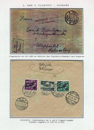 DIE TSCHECHOSLOWAKISCHE LUFTPOST 1920-1939 – Blatt 61