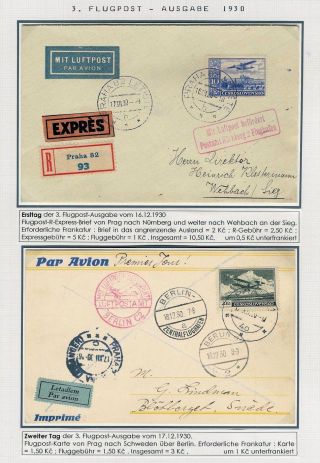 DIE TSCHECHOSLOWAKISCHE LUFTPOST 1920-1939 – Blatt 65