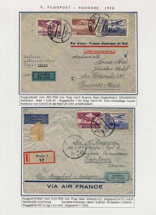 DIE TSCHECHOSLOWAKISCHE LUFTPOST 1920-1939 – Blatt 69