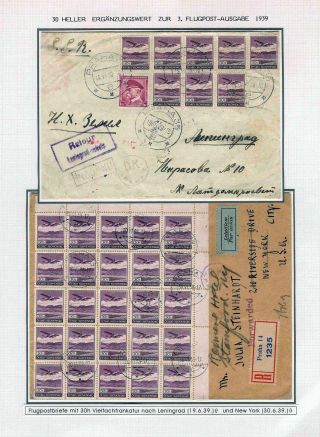 DIE TSCHECHOSLOWAKISCHE LUFTPOST 1920-1939 – Blatt 84