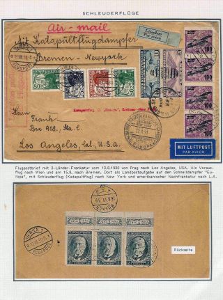 DIE TSCHECHOSLOWAKISCHE LUFTPOST 1920-1939 – Blatt 87