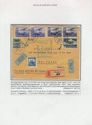 DIE TSCHECHOSLOWAKISCHE LUFTPOST 1920-1939 – Blatt 93