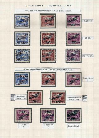 DIE TSCHECHOSLOWAKISCHE LUFTPOST 1920-1939 – Blatt 126