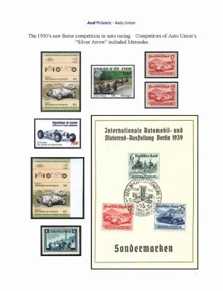 AUDI VE FILATELII – list 8