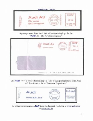 AUDI VE FILATELII – list 12