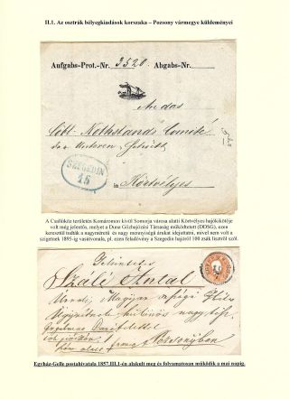 POSTGESCHICHTE DER GROSSEN SCHÜTTINSEL 1749 - 1919 – Blatt 33