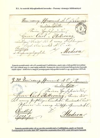 POSTGESCHICHTE DER GROSSEN SCHÜTTINSEL 1749 - 1919 – Blatt 35