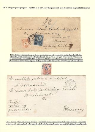POSTGESCHICHTE DER GROSSEN SCHÜTTINSEL 1749 - 1919 – Blatt 42
