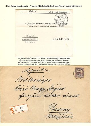 POŠTOVNÍ HISTORIE ŽITNÉHO OSTROVA 1749 - 1919 – list 70