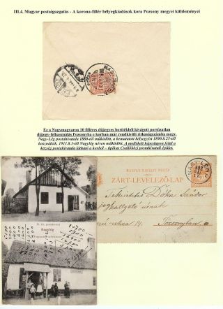 POŠTOVNÍ HISTORIE ŽITNÉHO OSTROVA 1749 - 1919 – list 71