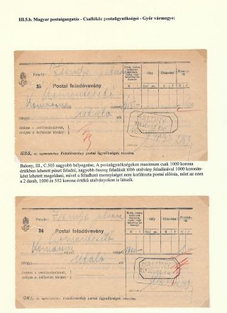 POŠTOVNÍ HISTORIE ŽITNÉHO OSTROVA 1749 - 1919 – list 75