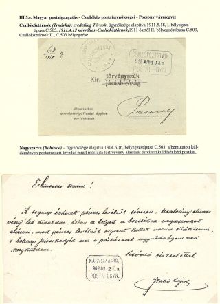 POŠTOVNÍ HISTORIE ŽITNÉHO OSTROVA 1749 - 1919 – list 83