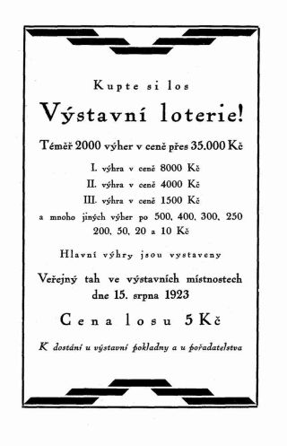 KATALOG PRVNÍ MEZINÁRODNÍ VÝSTAVY POŠTOVNÍCH ZNÁMEK V REPUBLICE ČESKOSLOVENSKÉ, BRNO 1923 – list 5