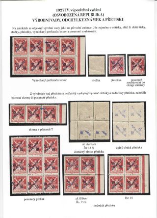 1927 IV. POSTAGE DUE PROVISIONAL ISSUE (CHAINBRAKER) DL 50 - 50/150 H – sheet 7