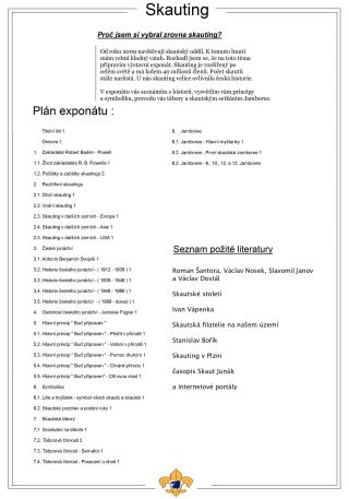 SCOUTING - BOY SCOUTING – sheet 2