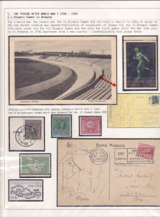PANORAMA HISTORIE OLYMPIJSKÝCH HER – list 30