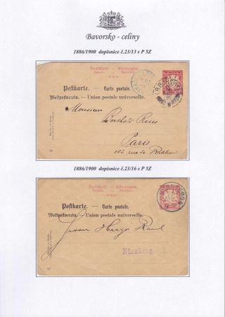 BAYERN - GANZSACHEN – Blatt 10