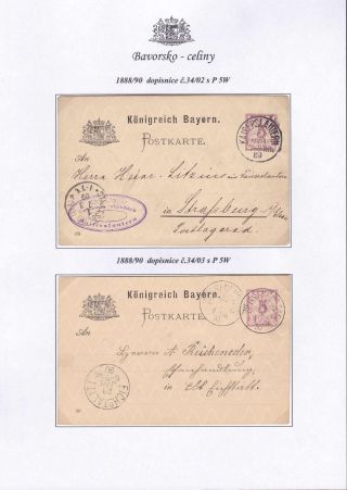 BAVORSKO - CELINY – list 18