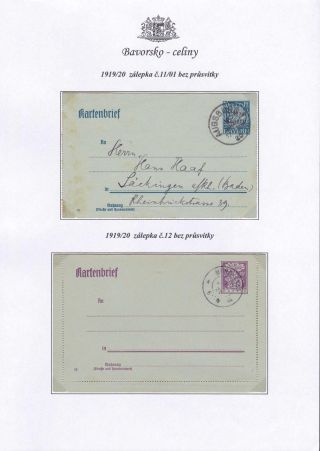 BAVORSKO - CELINY – list 73