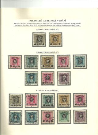 POLAND 1918-1924 – sheet 10