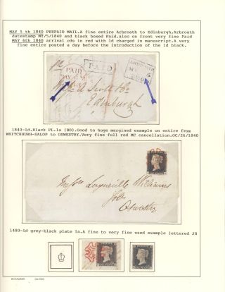 GREAT BRITAIN 1840-1873 – sheet 5