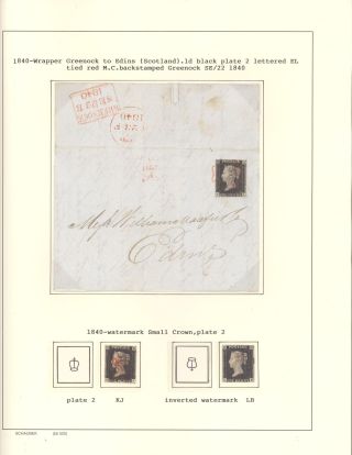 GREAT BRITAIN 1840-1873 – sheet 10