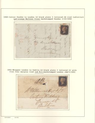 GREAT BRITAIN 1840-1873 – sheet 12