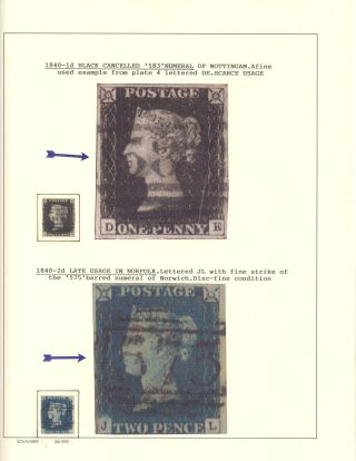 GREAT BRITAIN 1840-1873 – sheet 16
