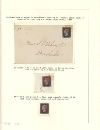 VELKÁ BRITÁNIE 1840-1873 – list 17