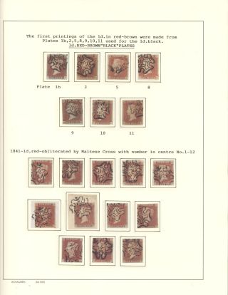 GREAT BRITAIN 1840-1873 – sheet 49