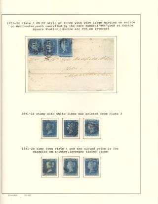 GREAT BRITAIN 1840-1873 – sheet 60