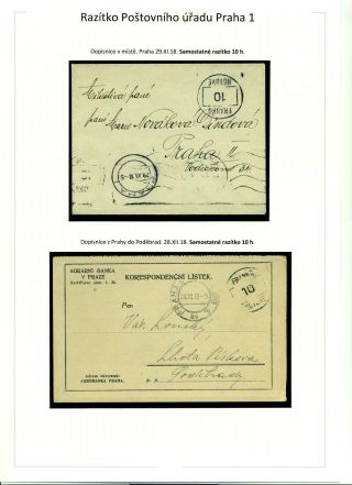 POSTGEBÜHR BAR BEZAHLT NACH DEM UMSTURZ IN DEN JAHREN 1918-1919 – Blatt 24