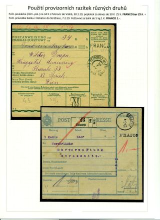 POSTAGE PAID IN CASH DURING POST-WAR CHANGES 1918-1919 – sheet 59