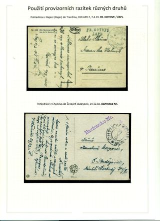 POŠTOVNÉ PLACENO V HOTOVOSTI V POPŘEVRATOVÉ DOBĚ LET 1918-1919 – list 76