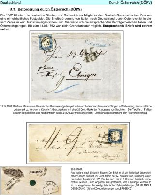 ITÁLIE 1861-1875: DOPISY DO RAKOUSKA, NĚMECKA A CÍRKEVNÍHO STÁTU – list 9