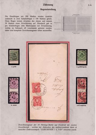 NĚMECKO - VYDÁNÍ "PFENNIGE" 1875-1879 – list 17