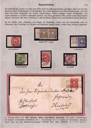NĚMECKO - VYDÁNÍ "PFENNIGE" 1875-1879 – list 19