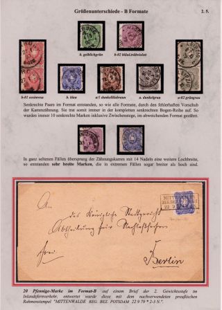 NĚMECKO - VYDÁNÍ "PFENNIGE" 1875-1879 – list 23