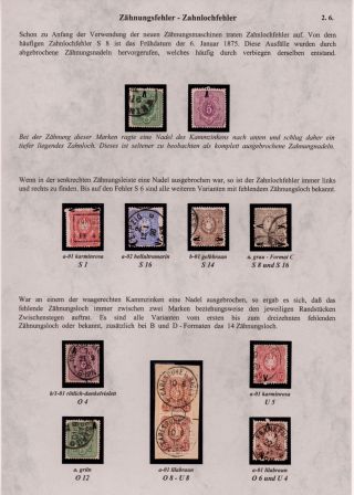 NĚMECKO - VYDÁNÍ "PFENNIGE" 1875-1879 – list 28