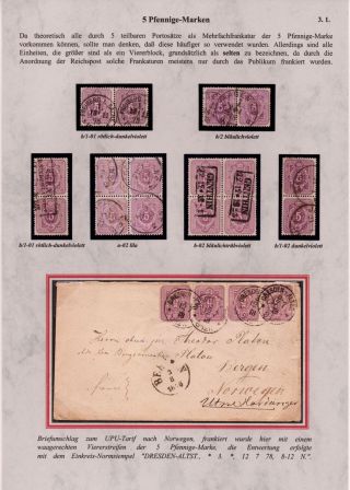 NĚMECKO - VYDÁNÍ "PFENNIGE" 1875-1879 – list 30