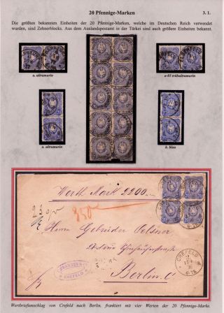 NĚMECKO - VYDÁNÍ "PFENNIGE" 1875-1879 – list 32