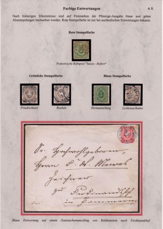 NĚMECKO - VYDÁNÍ "PFENNIGE" 1875-1879 – list 39