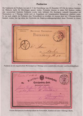 NĚMECKO - VYDÁNÍ "PFENNIGE" 1875-1879 – list 43