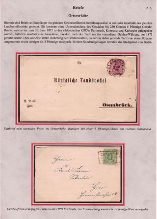 NĚMECKO - VYDÁNÍ "PFENNIGE" 1875-1879 – list 44
