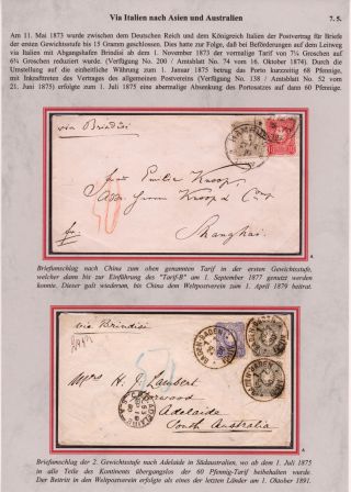 NĚMECKO - VYDÁNÍ "PFENNIGE" 1875-1879 – list 74