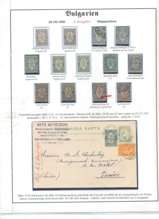 BULGARIA 1879-1945 – sheet 23