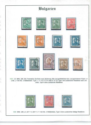 BULHARSKO 1879-1945 – list 96
