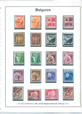 BULHARSKO 1879-1945 – list 113